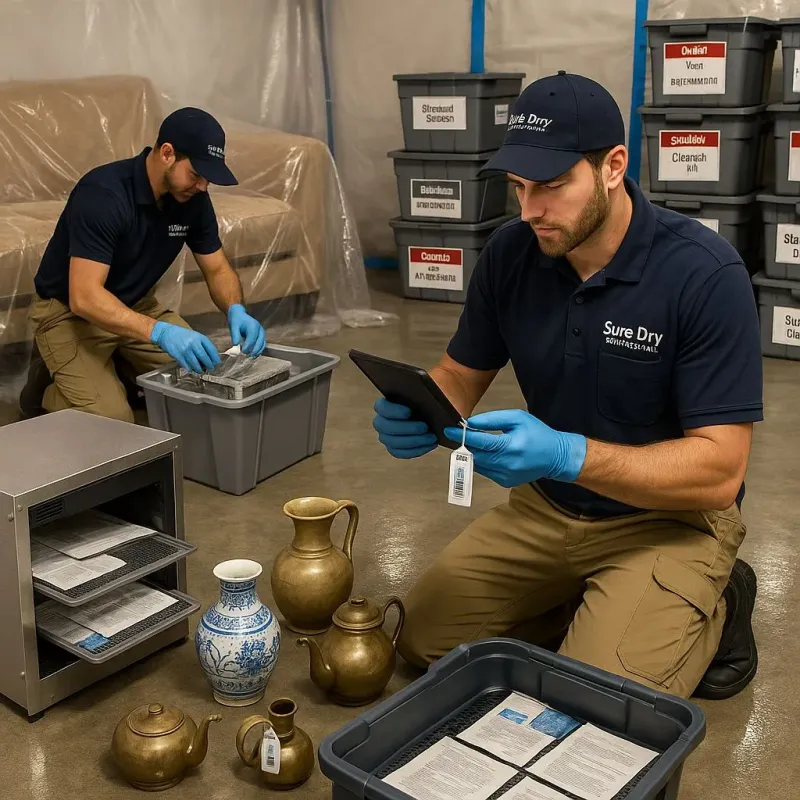 Content Protection and Restoration process in Collingdale, PA
